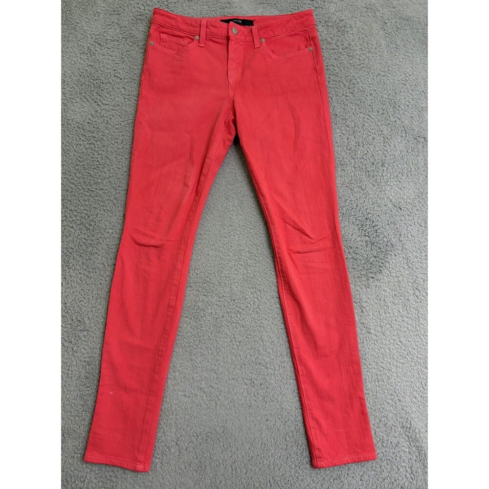 Joes Jeans Skinny Visionaire Geranium Pink Women Size 27 Stretch